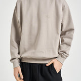 Felpa uomo girocollo grigio chiaro KS5450 LBROWN Y-3 