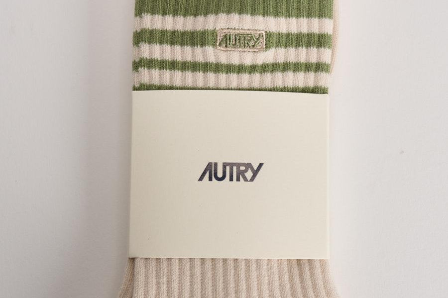 Calze donna beige e verde SOPU 0585 AUTRY 