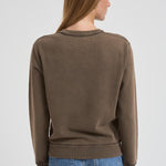 Felpa donna Maurine tortora SW0170FA C3M07EDBEC MARANT ETOILE 
