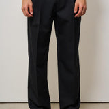 Pantalone uomo dritto nero BP165 PL127BL DROLE DE MONSIEUR 