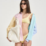 Camicia donna a righe multicolor CYS0001 MIX MC2 SAINT BARTH 