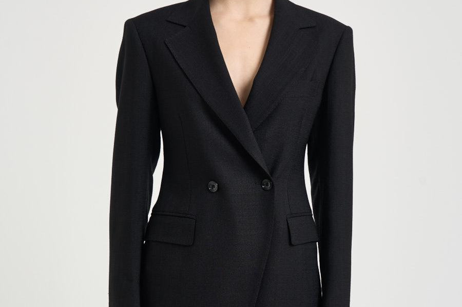 Tailleur donna sartoriale nero TASTRA1BEJ 340159EN814 TAGLIATORE 