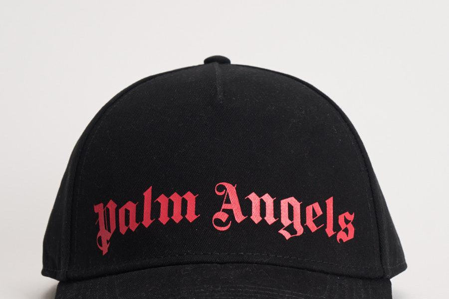 Cappello uomo con stampa nero BL00CO Z0985V2 PALM ANGELS 