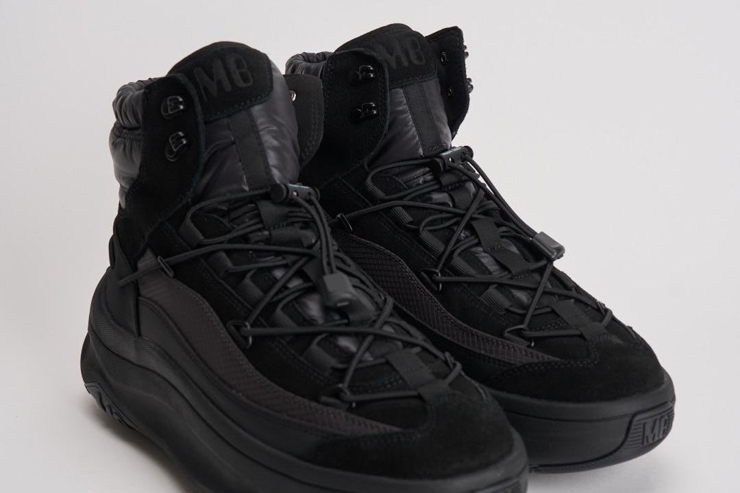 Stivale uomo MOON247 XLACE MID nero 2490030 N001BLACK MOON BOOT 