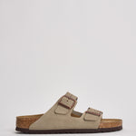 Sandalo uomo Arizona in suede tortora 951303U TAUPE BIRKENSTOCK 
