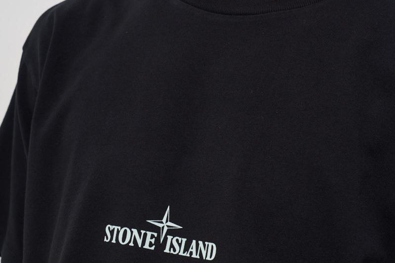 T-shirt uomo girocollo nera 21002RC S0137V0029 STONE ISLAND 