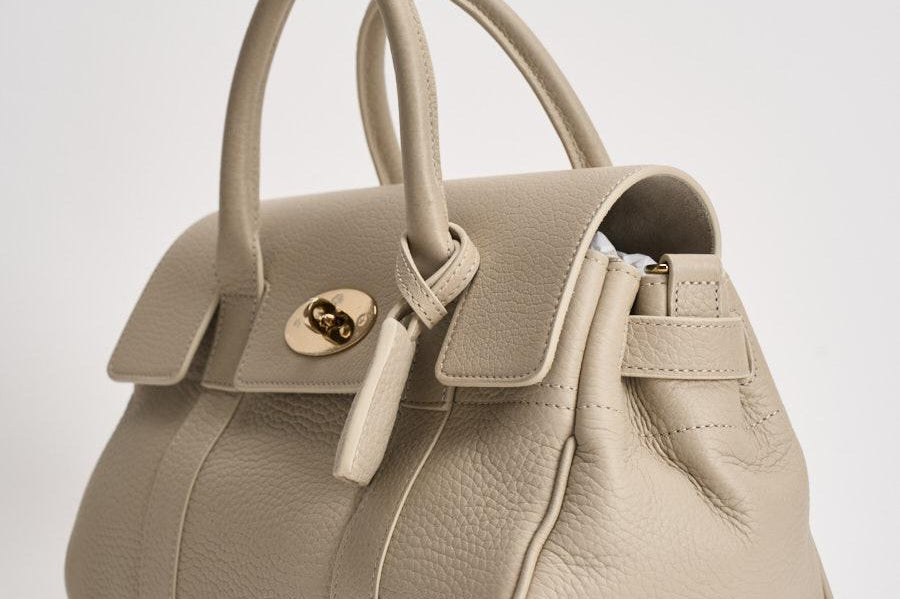 Borsa donna "Bayswater" Satchel taupe burro HH9212 W160 MULBERRY 