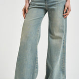 Jeans donna flare D-Akemi 1978 in denim celeste A03624 09N3301 DIESEL 