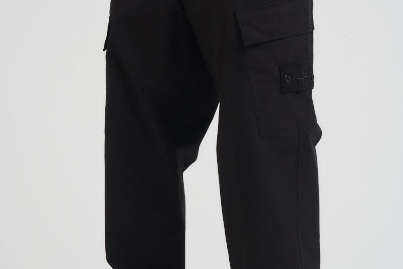 Pantalone uomo cargo nero 3100019 S00F1V0029 STONE ISLAND 