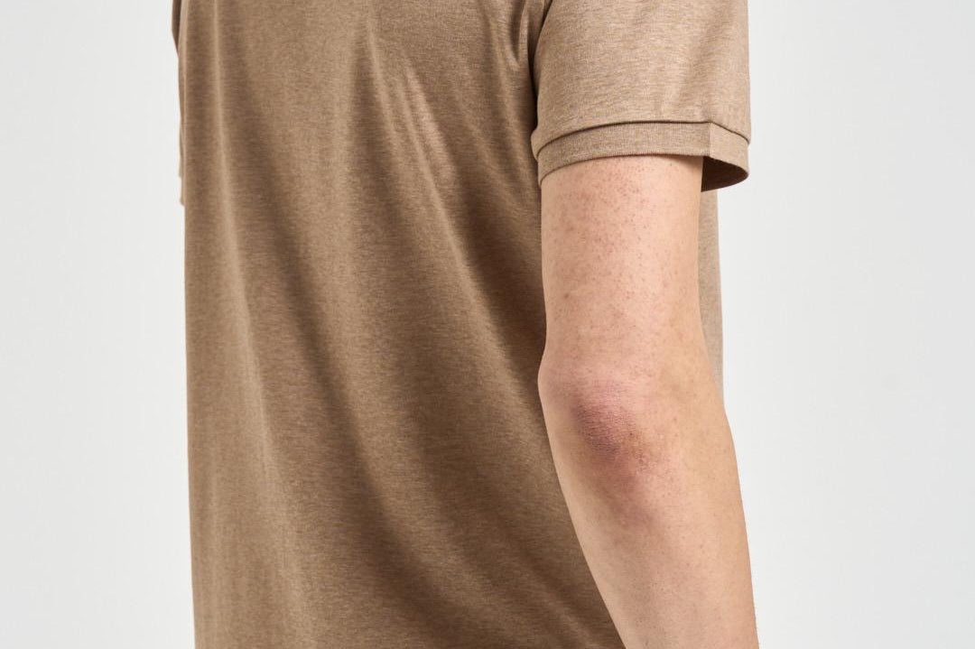 Polo uomo cammello 710704319 115 RALPH LAUREN 