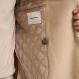 Cappotto uomo doppiopetto beige ARDEN 350001EA810 TAGLIATORE 