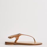 Sandalo donna infradito cammello K5867 CUOIO EMANUELA CARUSO CAPRI 
