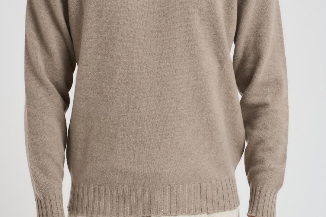 Maglia uomo girocollo beige GC3ML WC7R910 FILIPPO DE LAURENTIS 