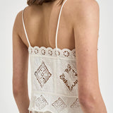 Top donna Nelssy in sangallo bianco HT0859FA D2J01IWHITE ISABEL MARANT 