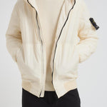 Piumino uomo Crinkle Reps NY panna 4100013 S0A23V0093 STONE ISLAND 