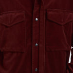 Giacca uomo stile camicia bordeaux CE10 V54885304 ASPESI 