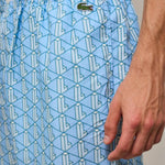 Bermuda uomo monogram celeste GH9928 GIL LACOSTE 