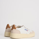 Sneakers donna Medalist panna, beige e cammello AULW LS02 AUTRY 