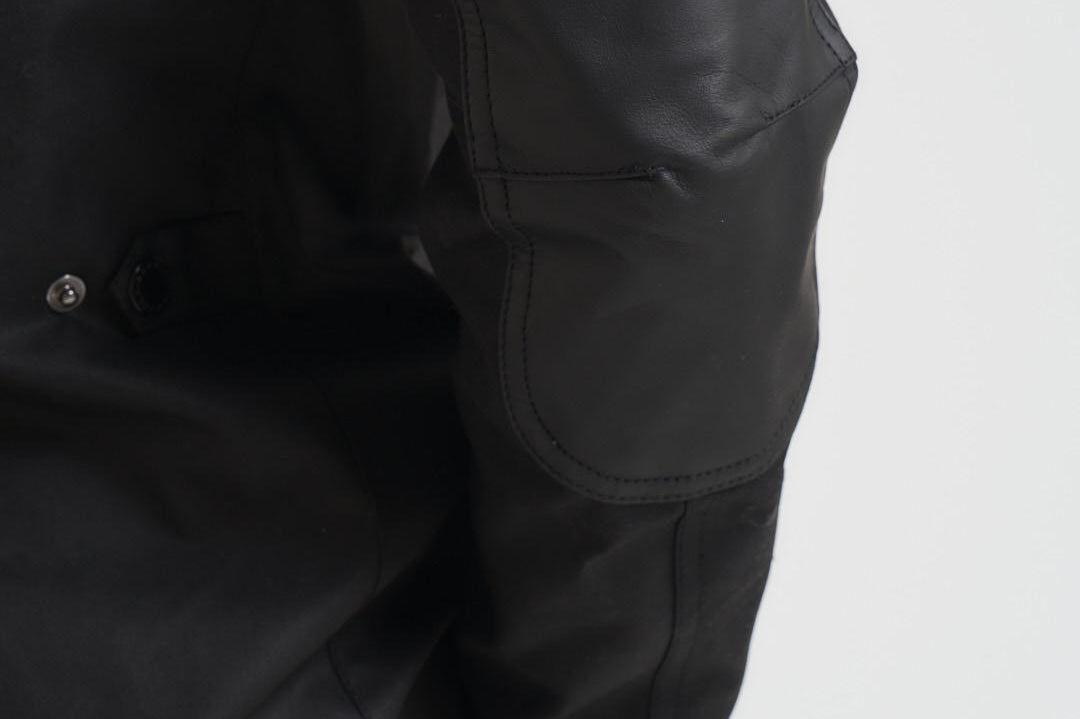 Gicca uomo in cotone cerato Ogston nero MWX0700 BK11 BARBOUR 