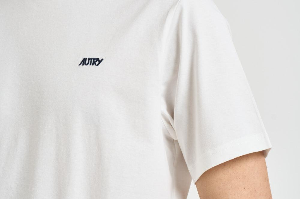 T-shirt uomo girocollo bianca TSPM 007W AUTRY 