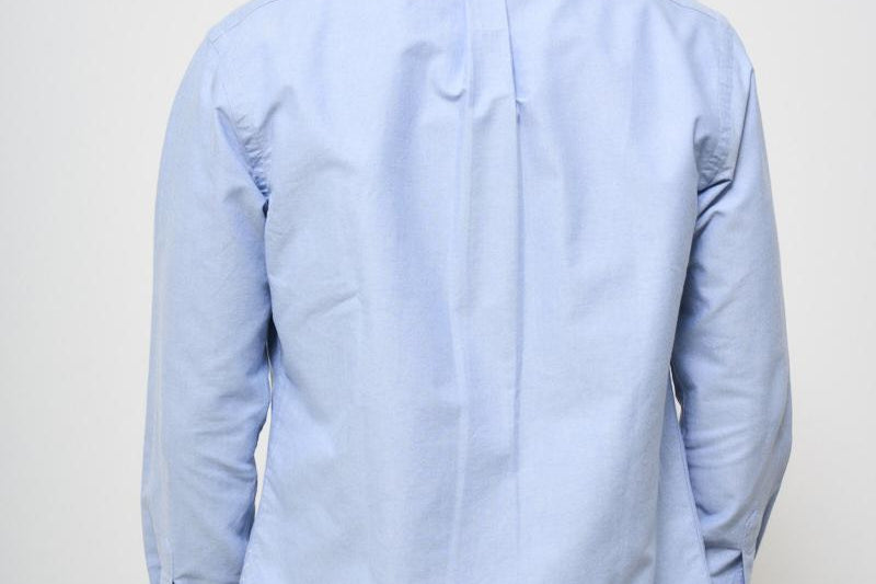 Camicia uomo Oxford celeste 710549084 007 RALPH LAUREN 