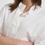 Camicia donna manica a tre quarti bianca L6SK15 A01 LIVIANA CONTI 