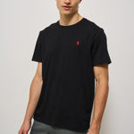 T-shirt girocollo uomo nera 710680785 001 RALPH LAUREN 