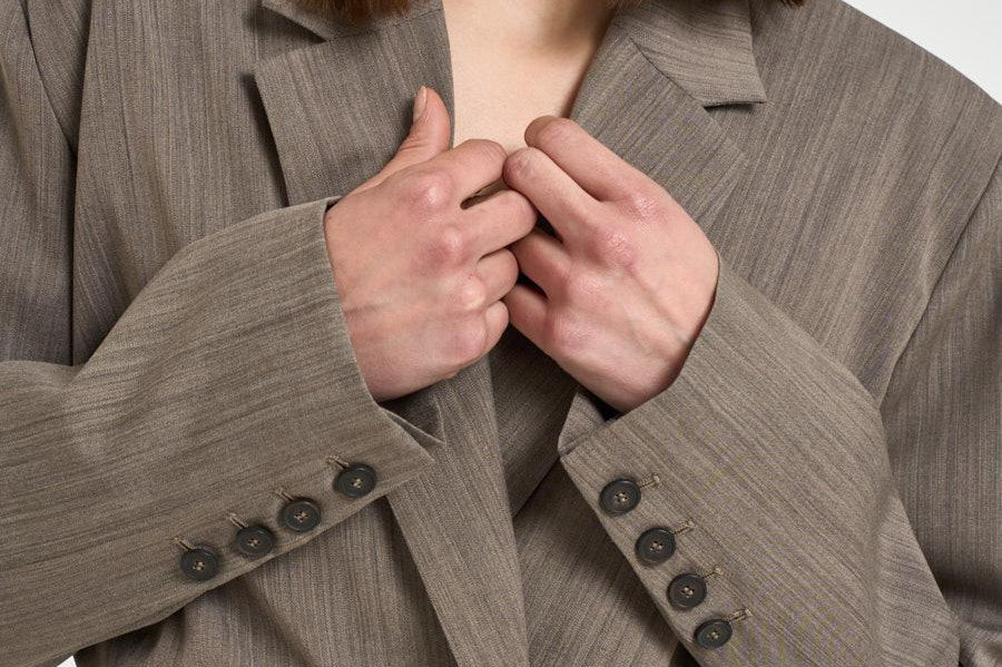 Blazer donna doppiopetto Sunrise tortora SUNRISE BROWNTERRA IRO 