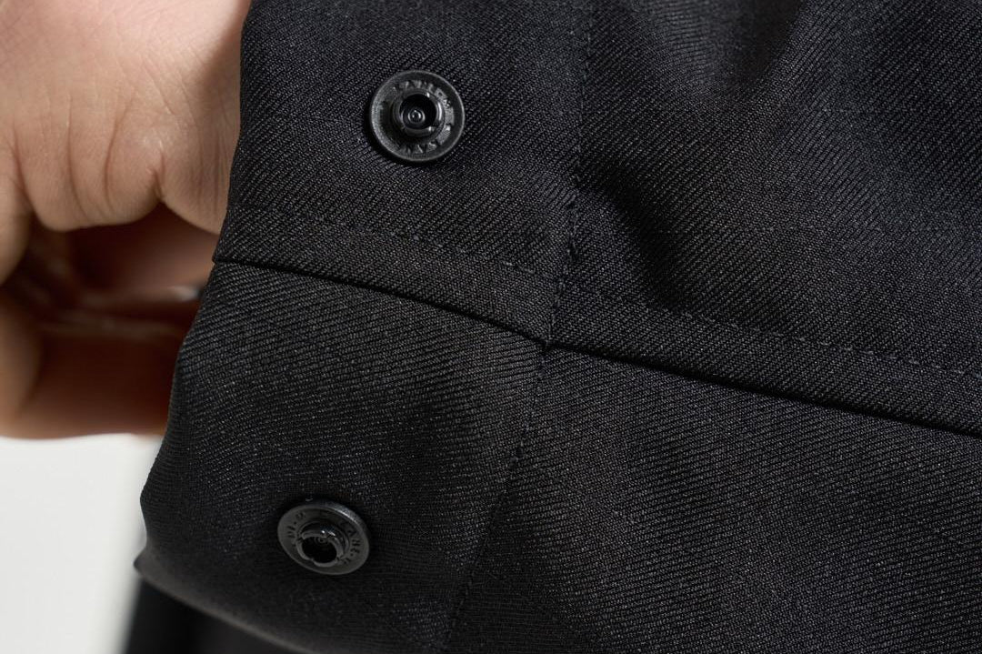 Giacca uomo con colletto nera KS7648 BLACK Y-3 