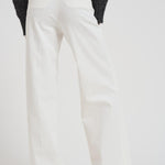 Pantalone in gabardina di cotone stretch A04736T3 003 PESERICO 