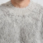 Maglione uomo con sfumatura grigio chiaro MLM100214 LIGHTGREY REPRESENT 