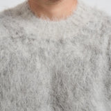 Maglione uomo con sfumatura grigio chiaro MLM100214 LIGHTGREY REPRESENT 