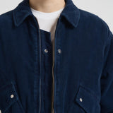 Giacca uomo a costine blu scuro 4100123S0J10 V0021 STONE ISLAND 