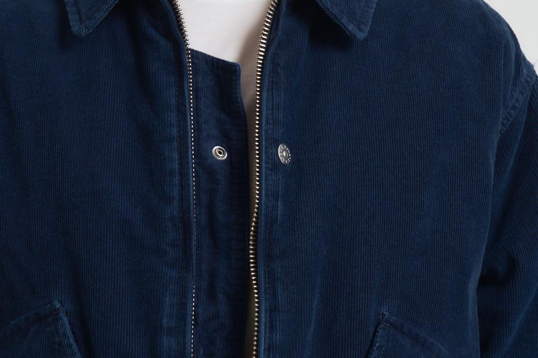 Giacca uomo a costine blu scuro 4100123S0J10 V0021 STONE ISLAND 
