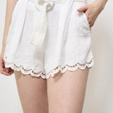 Shorts donna bianco 337204 WHITE FARM RIO GLOBAL 