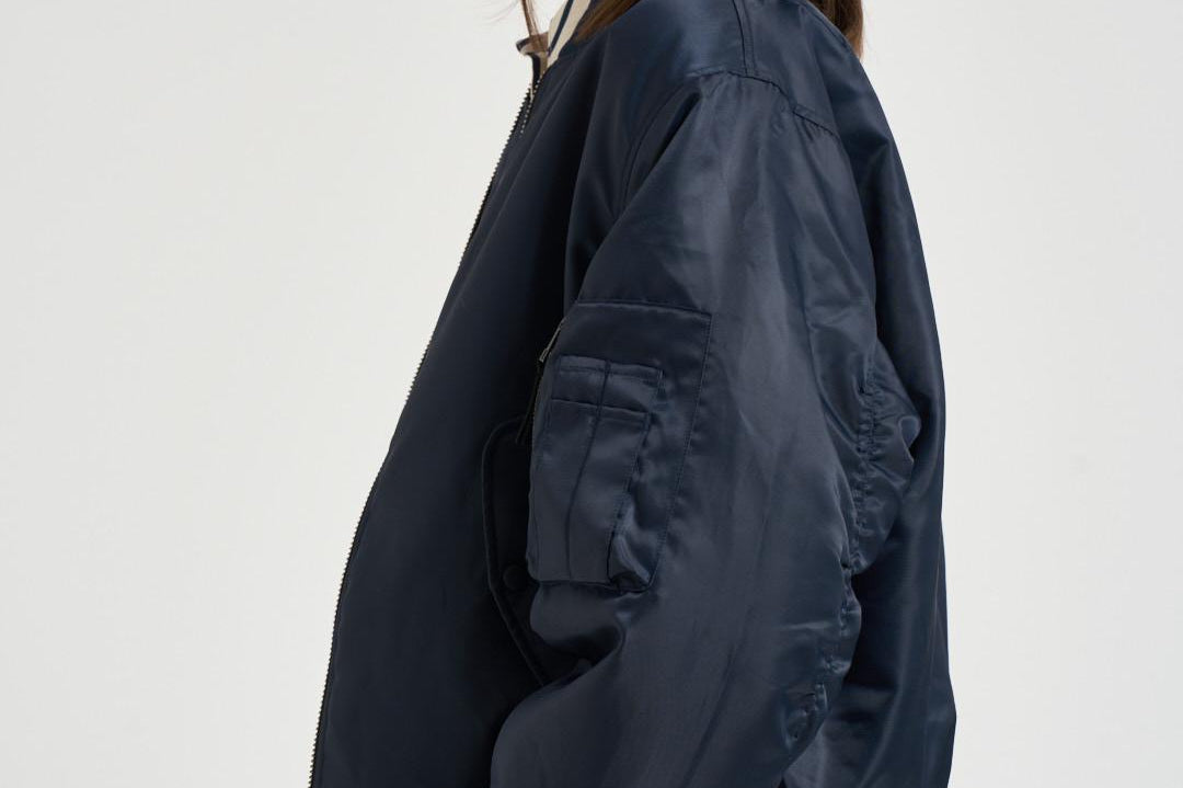 Bomber donna Leon blu navy 10490 NYA31MIDNIGHT ANINE BING 