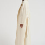 Cappotto donna Charlize lungo panna CHARLIZE E30007PANNA TAGLIATORE 