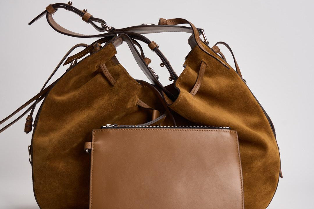 Borsa donna bolton hobo cammello PP0407FA D1C29M50CO ISABEL MARANT 