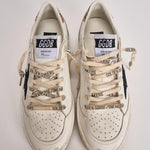Sneakers donna Ball Star con strass bianca GWF00117 F00611810750 GOLDEN GOOSE 