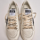 Sneakers donna Ball Star con strass bianca GWF00117 F00611810750 GOLDEN GOOSE 