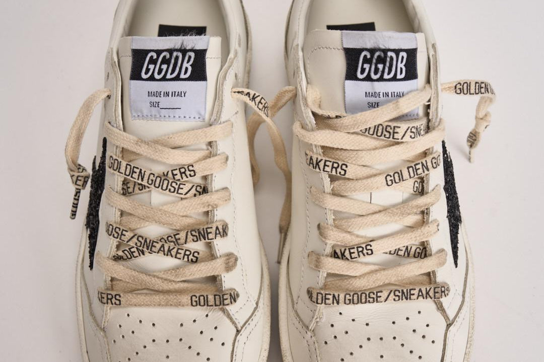 Sneakers donna Ball Star con strass bianca GWF00117 F00611810750 GOLDEN GOOSE 