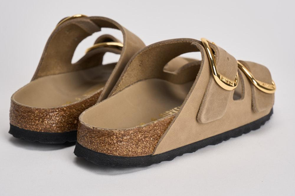 Sandalo Arizona Big Buckle donna beige 1030395 TABACCO BIRKENSTOCK 