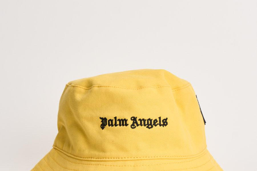 Cappello uomo Bucket giallo CH00CO Z0974V2 PALM ANGELS 