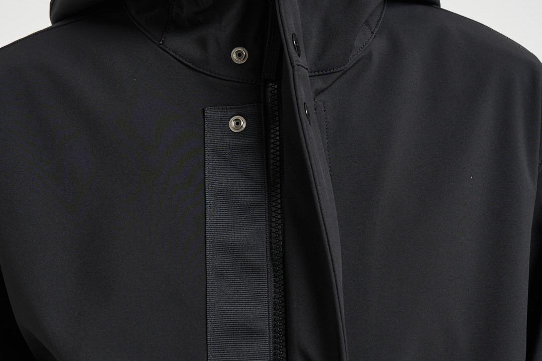 Giacca uomo con cappuccio nera 4100118 S0A22V0029 STONE ISLAND 