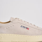Sneakers uomo Dallas grigio e panna ADLM SQ05 AUTRY 