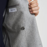 Giacca uomo doppiopetto in lana grigia 1SMC20K 070039P3041 TAGLIATORE 