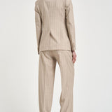 Tailleur donna beige TPARIGI10B 520101A3174 TAGLIATORE 