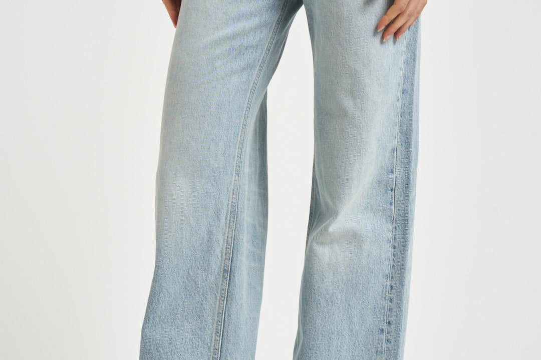 Jeans donna Korea in denim chiaro KOREA CELESTIAL HAIKURE 