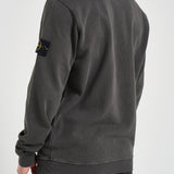 Felpa uomo girocollo grigio antracite 6100034 S0060V0165 STONE ISLAND 