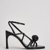 Sandalo donna con tacco nero 115991100 BLACK100 ROTATE 